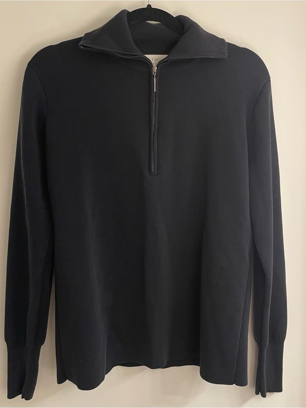 Studio Nicholson quarter zip sweater